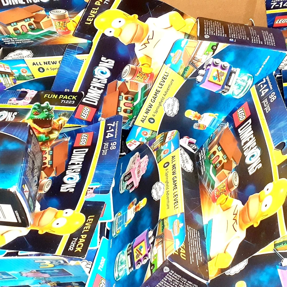 COPY - LEGO Dimensions Simpsons level pack 71202 Xmas new - Picture 1 of 12